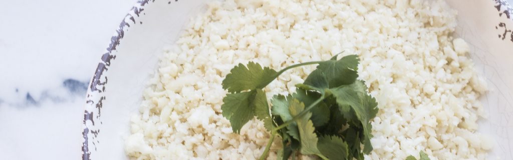 Simple Cauliflower “Rice”
