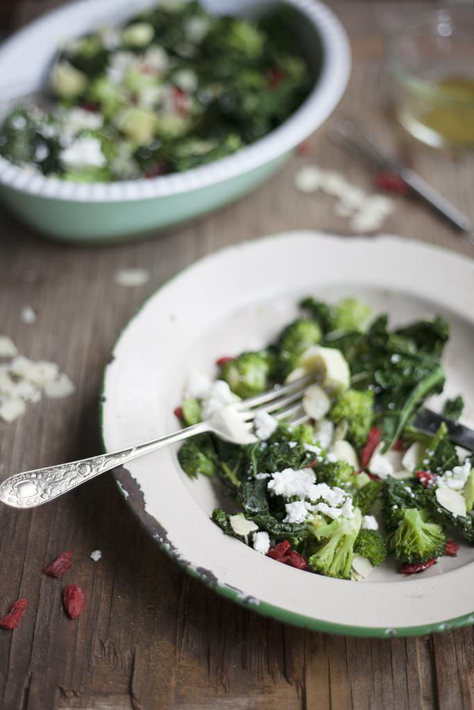Broccoli and Kale Salad