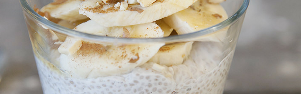New Recipe: Almond & Banana Chia Pudding 
