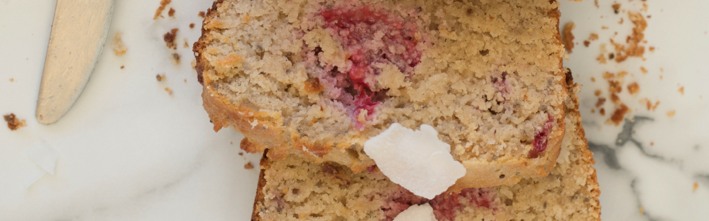 New Recipe: Raspberry & Coconut Bread