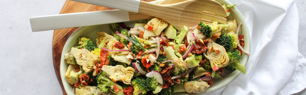 New Recipe: Broccoli & Artichoke Salad