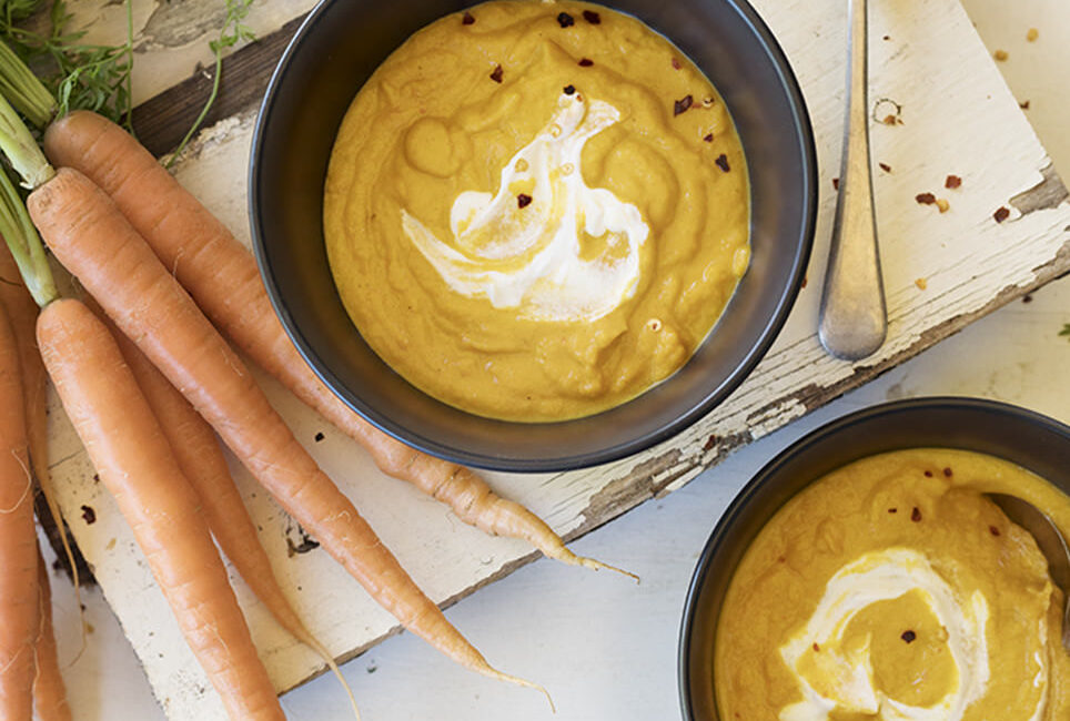 Spicy Carrot and Coconut Soup