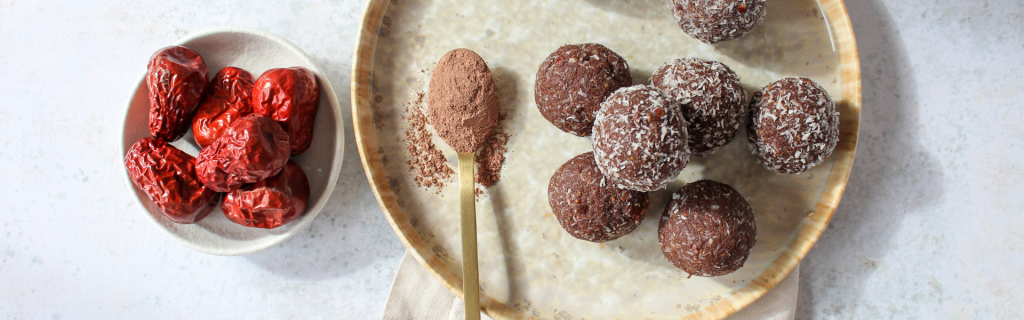 New Recipe: Cacao & Jujube Bliss Bites
