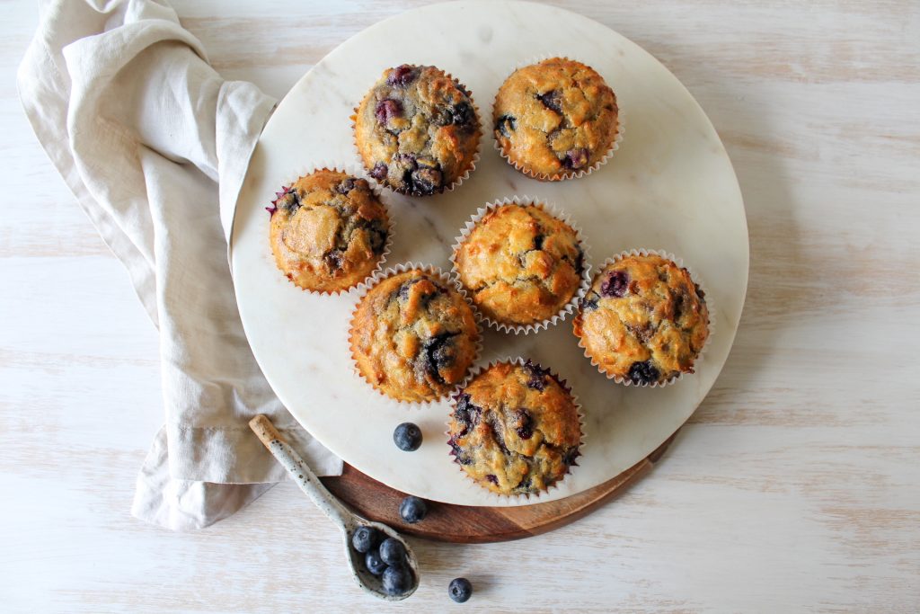 New Recipe: School Friendly Blueberry Muffins