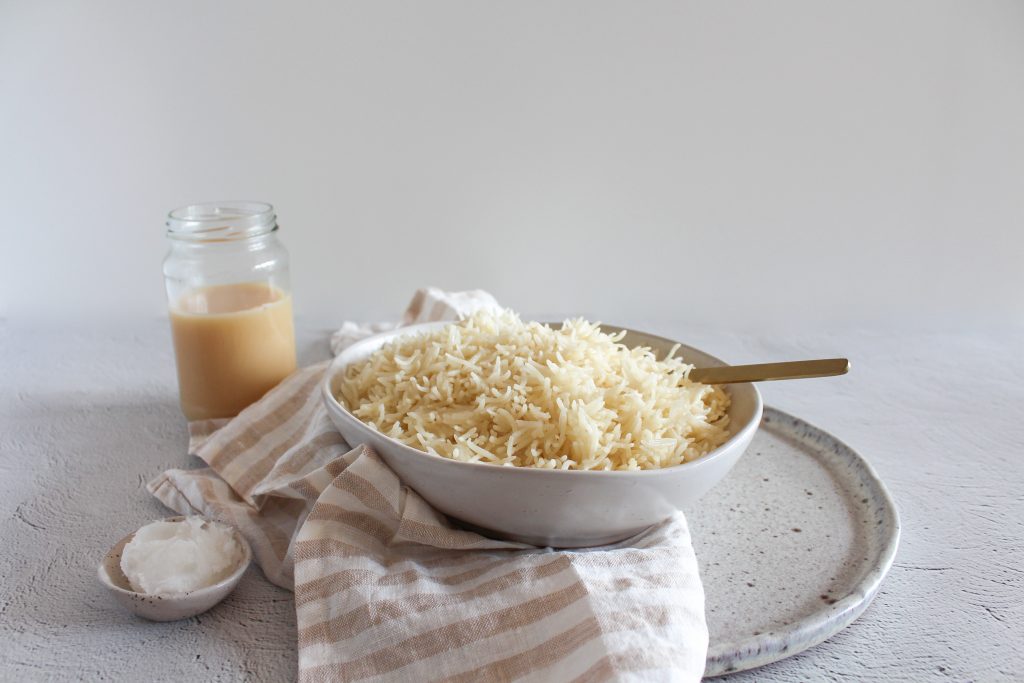 New Recipe: Coconut & Bone Broth Rice